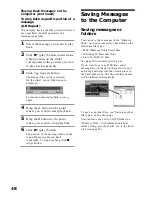 Предварительный просмотр 48 страницы Sony ICD-MS1 - Memory Stick Ic Recorder Operating Instructions Manual