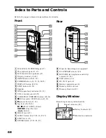 Предварительный просмотр 68 страницы Sony ICD-MS1 - Memory Stick Ic Recorder Operating Instructions Manual