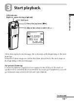 Предварительный просмотр 19 страницы Sony ICD-MS525 Operating Instructions Manual