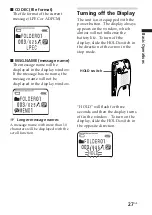 Предварительный просмотр 27 страницы Sony ICD-MS525 Operating Instructions Manual