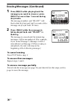 Предварительный просмотр 34 страницы Sony ICD-MS525 Operating Instructions Manual