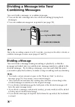 Предварительный просмотр 36 страницы Sony ICD-MS525 Operating Instructions Manual