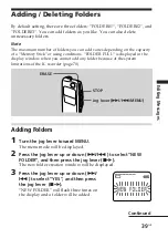 Предварительный просмотр 39 страницы Sony ICD-MS525 Operating Instructions Manual