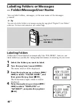 Предварительный просмотр 44 страницы Sony ICD-MS525 Operating Instructions Manual