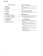 Preview for 2 page of Sony ICD-P330F - Ic Recorder Service Manual