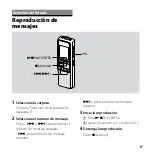 Предварительный просмотр 49 страницы Sony ICD-P620 Quick Start Manual