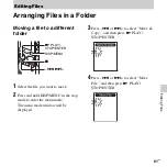 Предварительный просмотр 61 страницы Sony ICD-PX312 Operating Instructions Manual