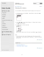 Preview for 105 page of Sony ICD-PX333 Help Manual