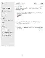 Preview for 142 page of Sony ICD-PX333 Help Manual