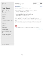 Preview for 209 page of Sony ICD-PX333 Help Manual