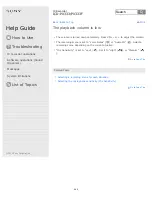 Preview for 250 page of Sony ICD-PX333 Help Manual