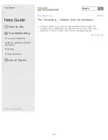 Preview for 260 page of Sony ICD-PX333 Help Manual