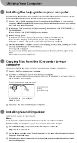 Preview for 4 page of Sony ICD-PX333M Quick Start Manual