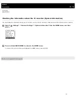 Preview for 132 page of Sony ICD-PX370 Help Manual