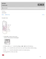 Предварительный просмотр 184 страницы Sony ICD-PX440 Help Manual