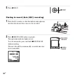 Preview for 22 page of Sony ICD-PX512 Operating Instructions Manual