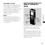 Preview for 15 page of Sony ICD PX720 - 1 GB Digital Voice Recorder Operating Instructions Manual