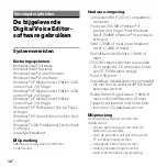 Preview for 54 page of Sony ICD-PX720 Quick Start Manual