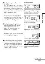 Предварительный просмотр 23 страницы Sony ICD-S7 Operating Instructions Manual