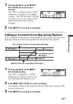 Предварительный просмотр 33 страницы Sony ICD-S7 Operating Instructions Manual