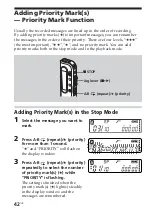 Предварительный просмотр 42 страницы Sony ICD-S7 Operating Instructions Manual