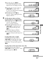 Предварительный просмотр 45 страницы Sony ICD-S7 Operating Instructions Manual