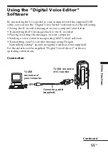 Предварительный просмотр 55 страницы Sony ICD-S7 Operating Instructions Manual