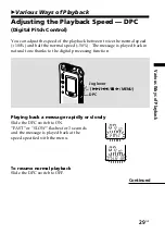 Предварительный просмотр 29 страницы Sony ICD-ST10 - Icd Recorder Operating Instructions Manual