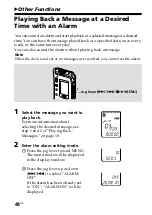 Предварительный просмотр 44 страницы Sony ICD-ST10 - Icd Recorder Operating Instructions Manual