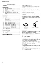 Предварительный просмотр 2 страницы Sony ICD-ST10 - Icd Recorder Service Manual