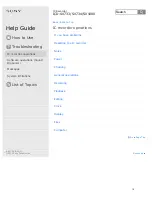 Preview for 23 page of Sony ICD-SX1000 Help Manual
