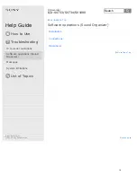 Preview for 24 page of Sony ICD-SX1000 Help Manual