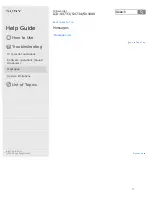 Preview for 25 page of Sony ICD-SX1000 Help Manual