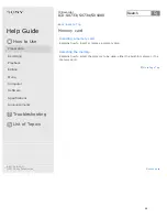 Preview for 37 page of Sony ICD-SX1000 Help Manual