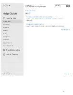 Preview for 41 page of Sony ICD-SX1000 Help Manual