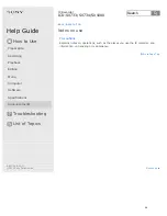 Preview for 64 page of Sony ICD-SX1000 Help Manual