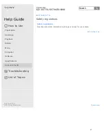 Preview for 65 page of Sony ICD-SX1000 Help Manual