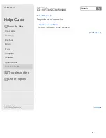 Preview for 66 page of Sony ICD-SX1000 Help Manual