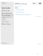 Preview for 77 page of Sony ICD-SX1000 Help Manual