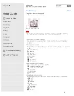 Preview for 89 page of Sony ICD-SX1000 Help Manual