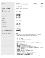 Preview for 92 page of Sony ICD-SX1000 Help Manual