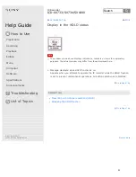 Preview for 97 page of Sony ICD-SX1000 Help Manual