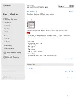 Preview for 103 page of Sony ICD-SX1000 Help Manual