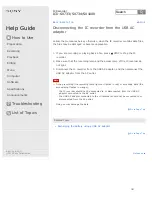 Preview for 109 page of Sony ICD-SX1000 Help Manual