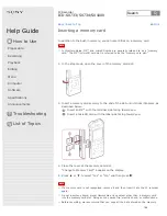 Preview for 112 page of Sony ICD-SX1000 Help Manual