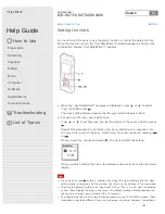 Preview for 115 page of Sony ICD-SX1000 Help Manual