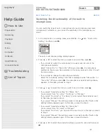 Preview for 135 page of Sony ICD-SX1000 Help Manual