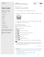 Preview for 172 page of Sony ICD-SX1000 Help Manual