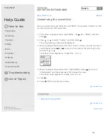 Preview for 174 page of Sony ICD-SX1000 Help Manual