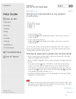 Preview for 179 page of Sony ICD-SX1000 Help Manual